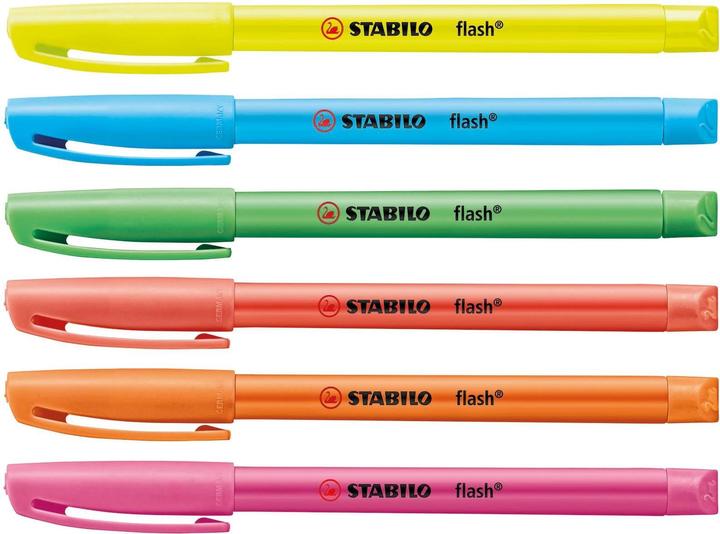 Produktbild STABILO flash Textmarker (Rot, 1 mm, 1 x)