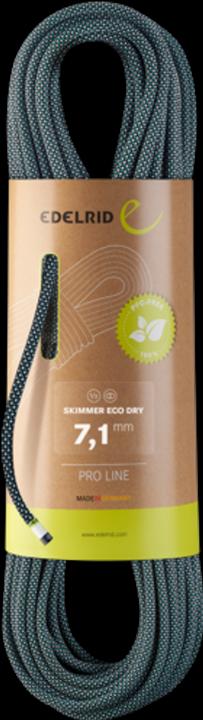 Actual product image Edelrid Skimmer Eco Dry 7,1mm half rope (30 m)