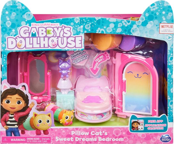 Immagine prodotto NoName La camera da letto del gatto della Gabby's Dollhouse Deluxe Pillow