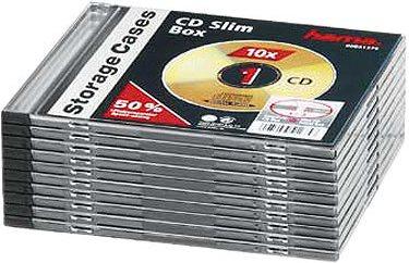 Image du produit Hama 1x10 CD Sleeve Slim-Line