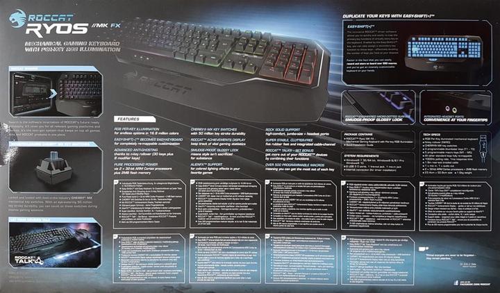 Actual product image Roccat Ryos MK FX RGB (DE, Cable)