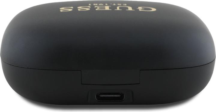 Produktbild Guess Satin Classic Logo OWS Wireless Earphones - black (8 h, Kabellos)