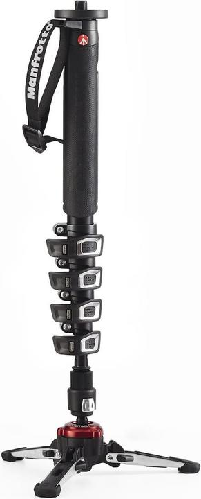 Image du produit Manfrotto XPRO Video Monopod 5 sections avec base Fluid Base (Métal)