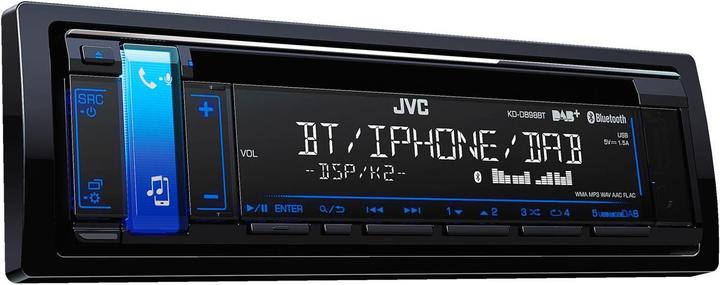 Image du produit JVC KD-DB98BT Antenne DAB incluse (Voiture Android, Apple Carplay)
