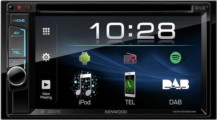 Actual product image Kenwood Corp. DDX4018DAB car radio (Apple Carplay, Android car)