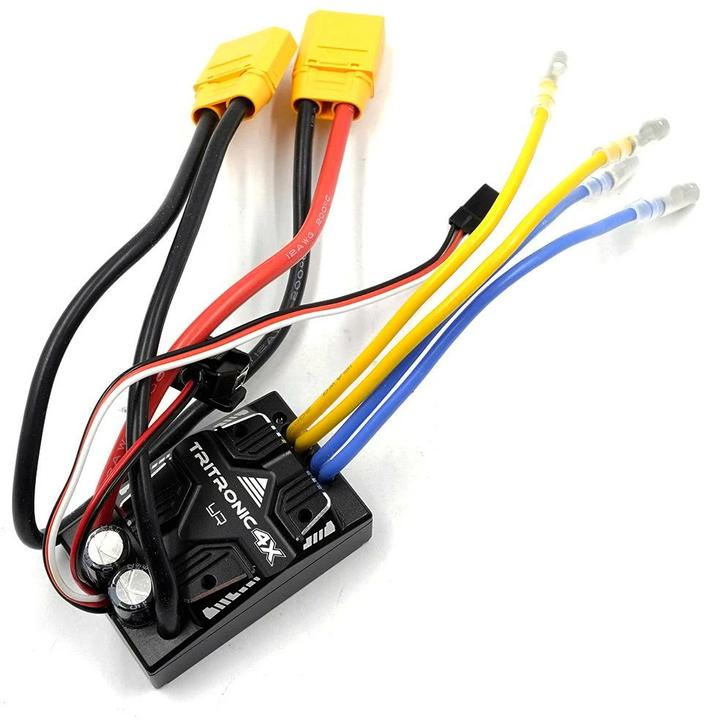 Immagine prodotto Yeah Racing Controller spazzolato Tritronic 4X 120A 2-6S, doppio motore