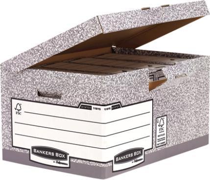 Actual product image Fellowes Hinged lid box Maxi Gray 1181501 37.8x29.3x54.5 cm (203 x 330 mm, 210 x 330 mm)