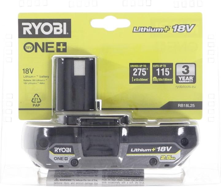 Image du produit Ryobi One+RB18L25 (18 V)