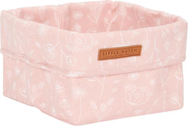 Little Dutch Changing Table Basket Small Wild Flowers Pink TE