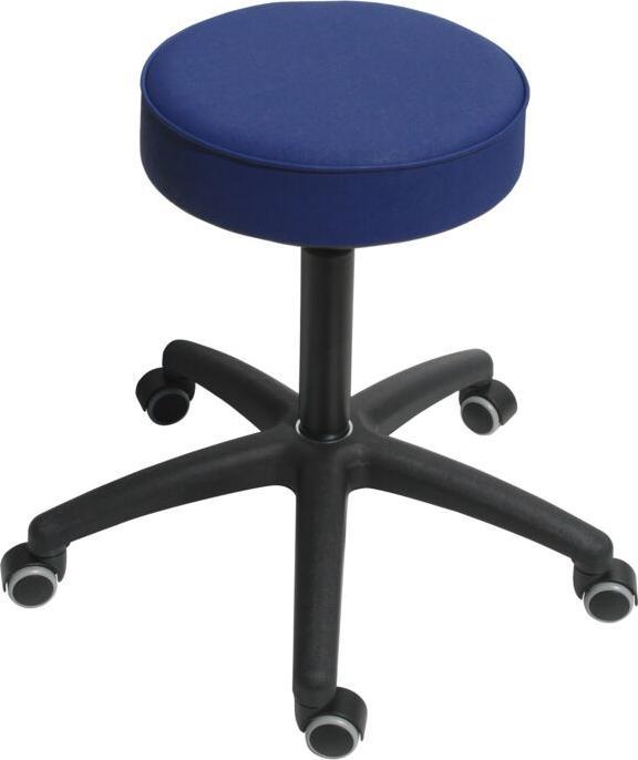 Image du produit Lotz ® Drehhocker Kunststoff mit Doppelrollen