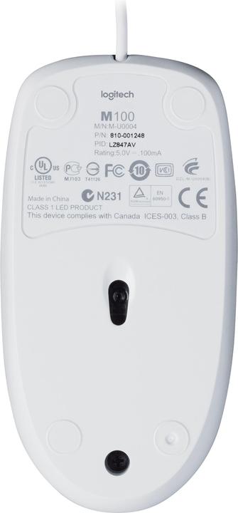 Actual product image Logitech M100 (Cable)