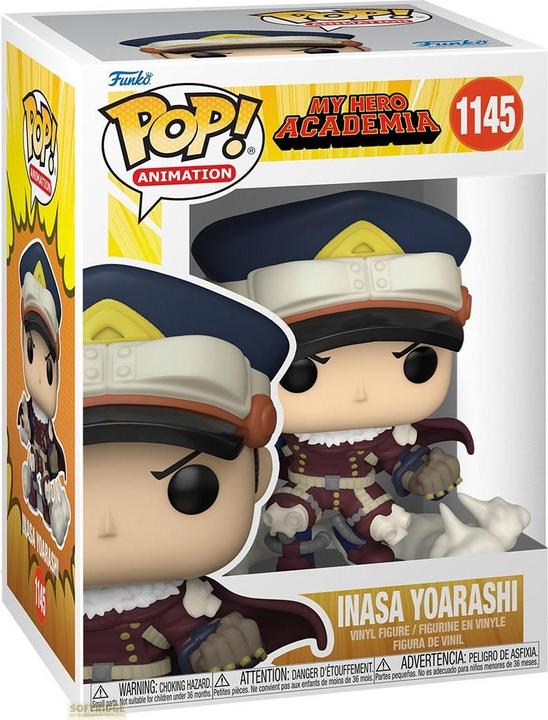 Actual product image Funko POP! My Hero Academia : Inasa Yoarashi (1145)