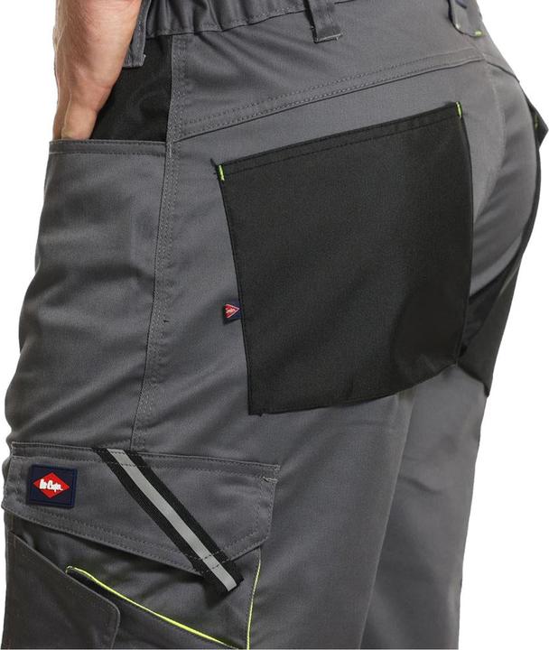 Actual product image Lee Cooper Mens Stretch Reflective Multi Pocket Cargo Shorts (30)