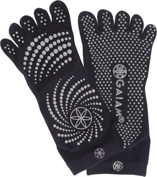 Actual product image Gaiam GRIPPY YOGA SOCKS, design design (S/M)