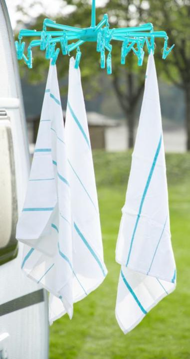 Immagine prodotto Cartrend Giostra per l'asciugatura con 20 mollette per vestiti