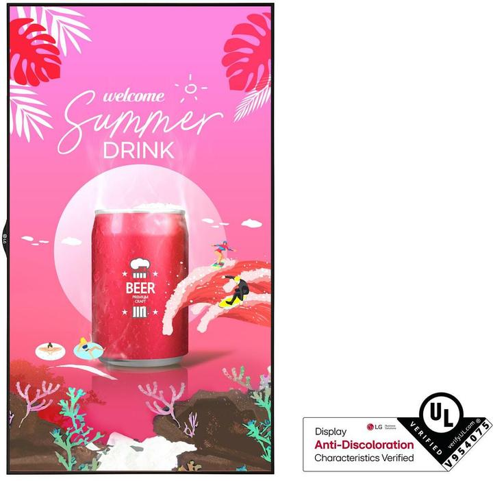 Actual product image LG Prof. Display 55XS4P (1920 x 1080 pixels, 55")