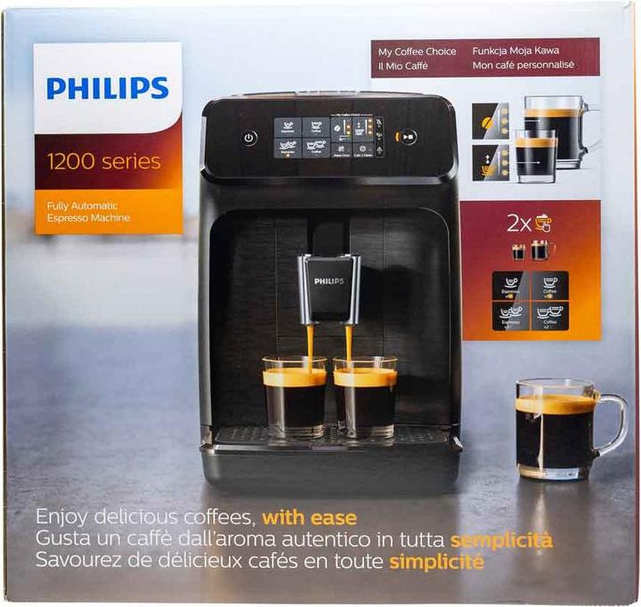Productafbeelding Philips EP1200/00 Espresso koffiezetapparaat, zwart (EU-stekker)
