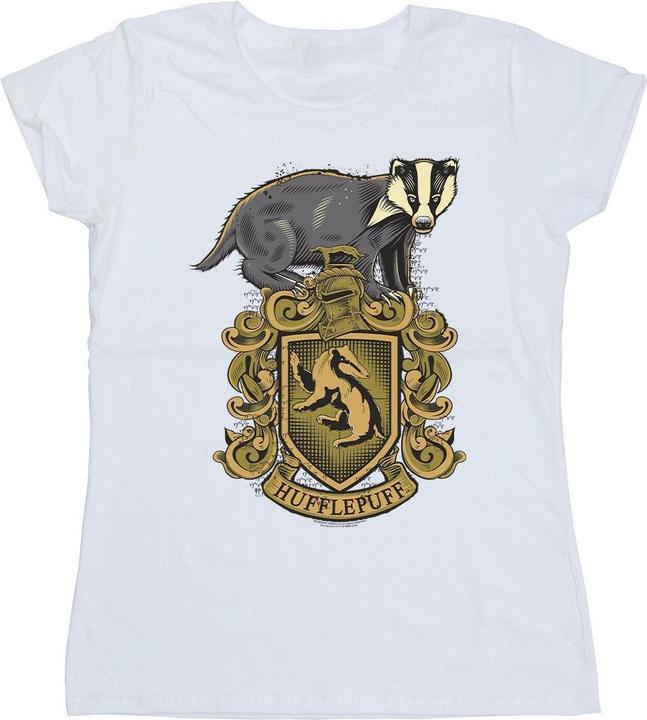 Image du produit - T-shirt HUFFLEPUFF SKETCH CREST - Femme (XXL)
