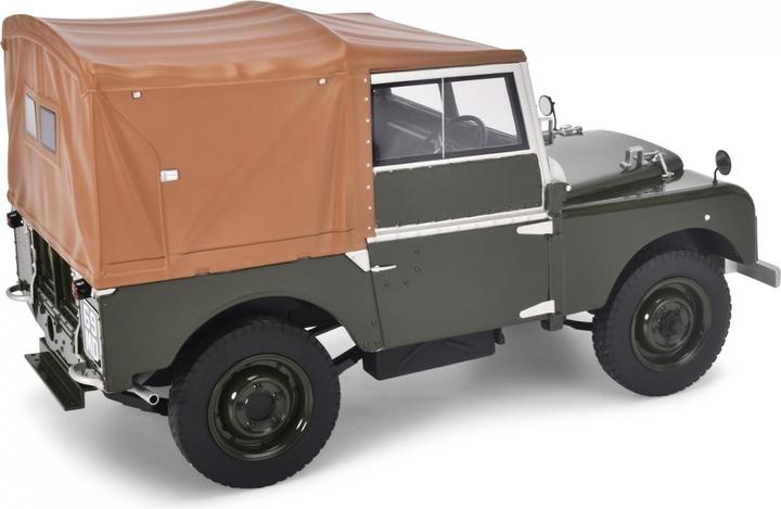 Actual product image Schuco Land Rover 80 dark green 1:12