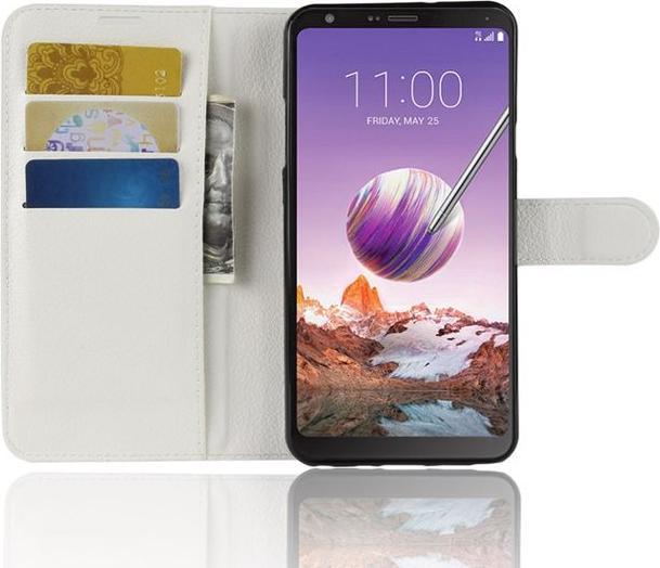 Produktbild MU Classic Litchi Leder Bookcover Series (LG Stylo 4, LG Q Stylus)