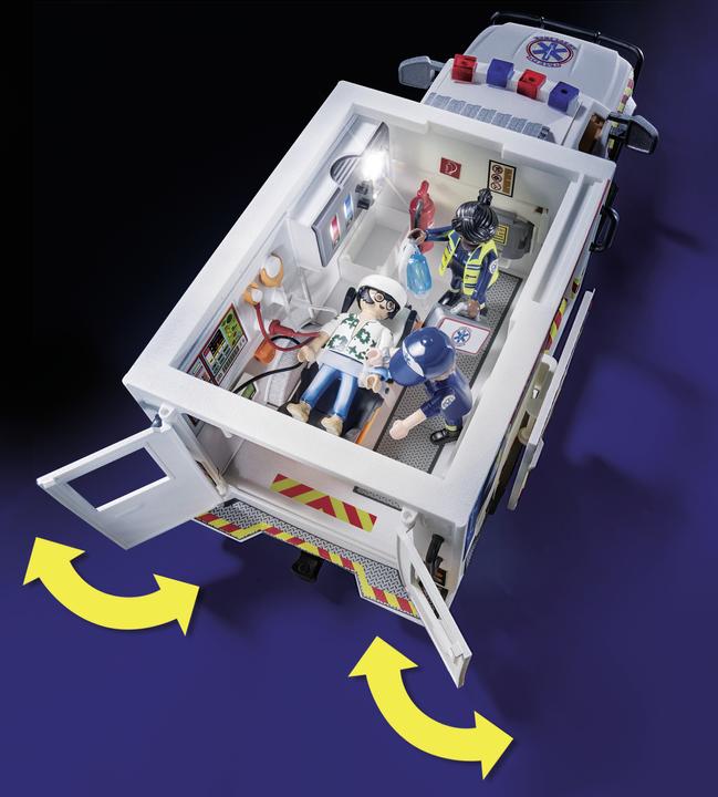 Image du produit Playmobil Véhicule de secours : US Ambulance (70936, Playmobil City Action)