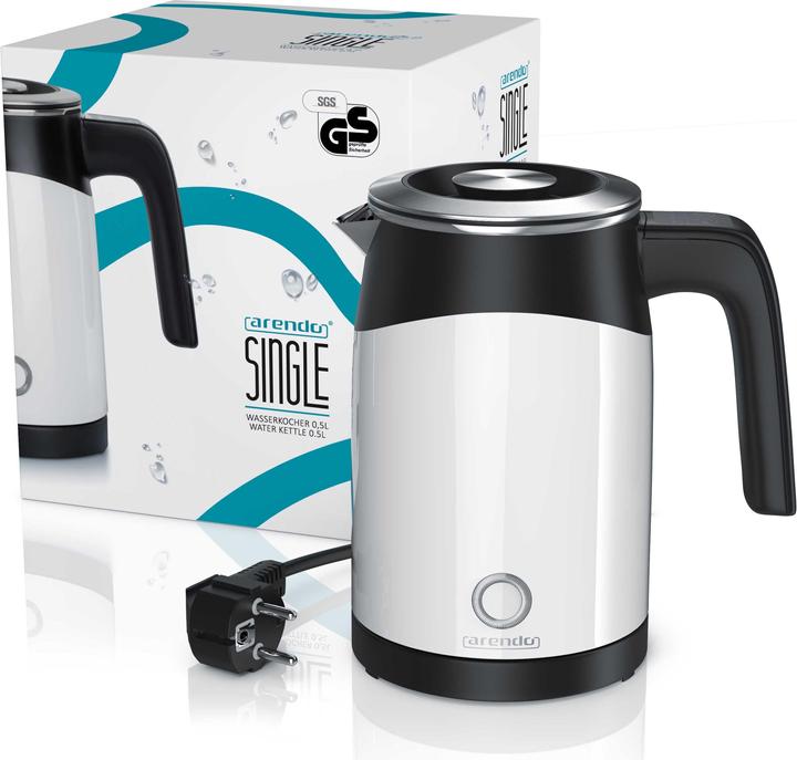 Produktbild Arendo Reise Wasserkocher mit Temperatureinstellung (0.50 l)