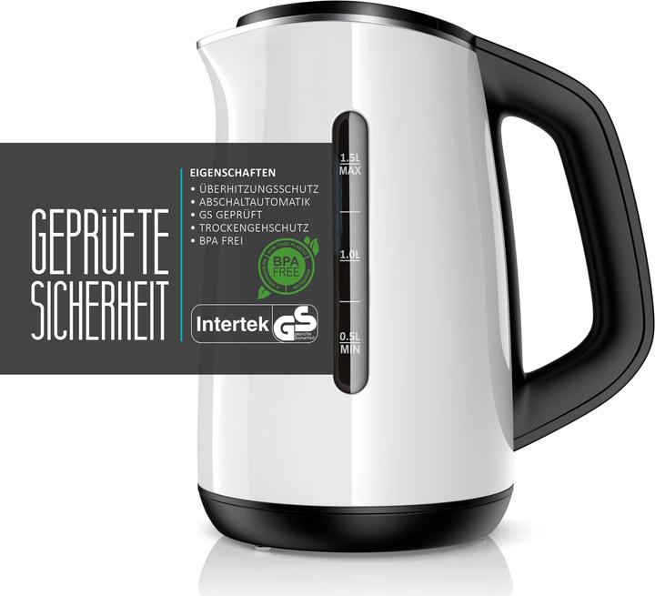 Produktbild Arendo Wasserkocher mit Temperatureinstellung (1.50 l)