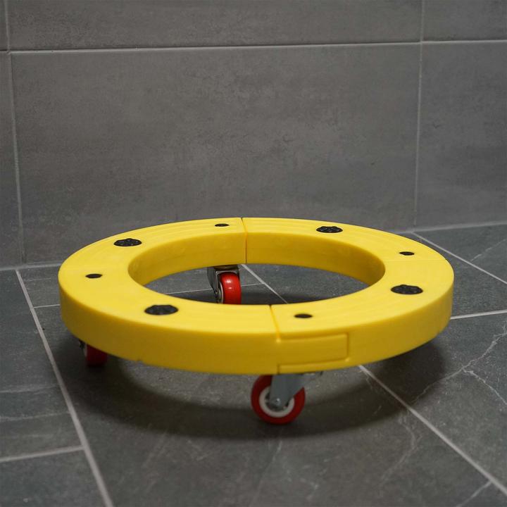 Immagine prodotto Wiltec Rullo di trasporto fino a 136 kg Tavola rotante rotonda Ø 400 mm Muovi e officina Roll Dog (136 kg)