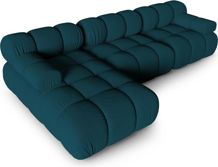 Image du produit Micadoni Canapé D'Angle Gauche Modulaire, "Bellis", 4 Places, 282x155x70Fabriqué en Europe (Canapé d'angle)