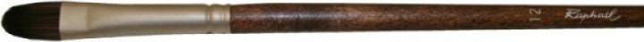 Actual product image Raphael Brush Textura cat tongue Series: 8702 Size 12 (19 mm)