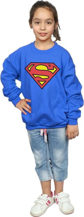 Produktbild Superman Logo Sweatshirt Mädchen (152, 158)
