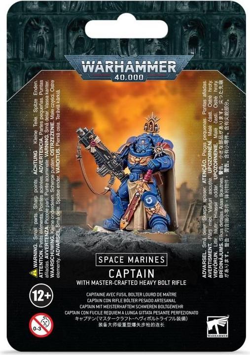 Actual product image Games Workshop Captain with Master-crafted Heavy Bolt Rifle (Plastic)