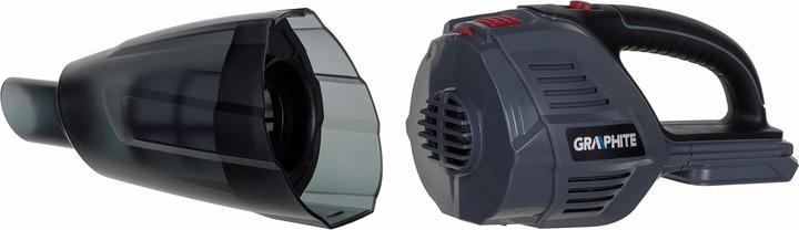 Produktbild Graphite Zwei-in-eins-Akku-Staubsauger - manuell und vertikal. Energie + 18 V, ohne Akku
