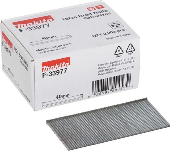 Actual product image Makita Upset head nail 40mm