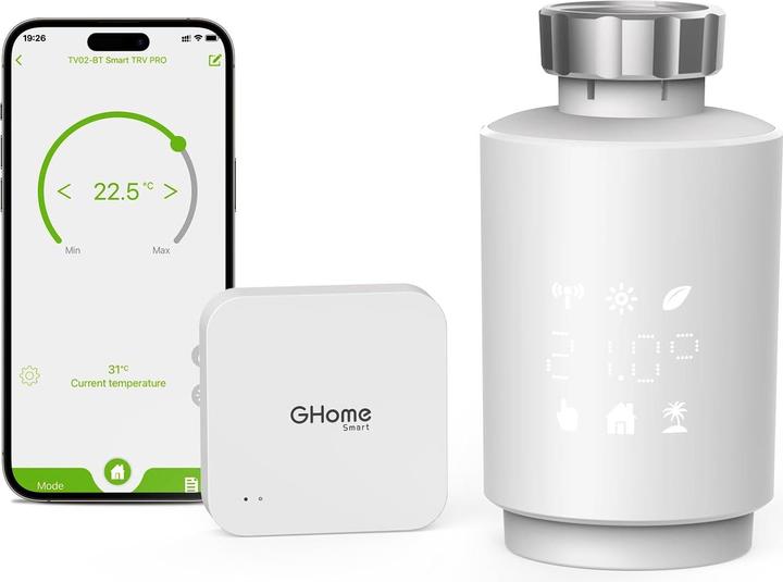 Actual product image GHome Heizkörperthermostat