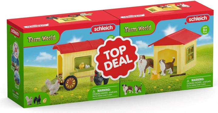Actual product image Schleich Bundle No. 2 Farm World with Shrinksleeve