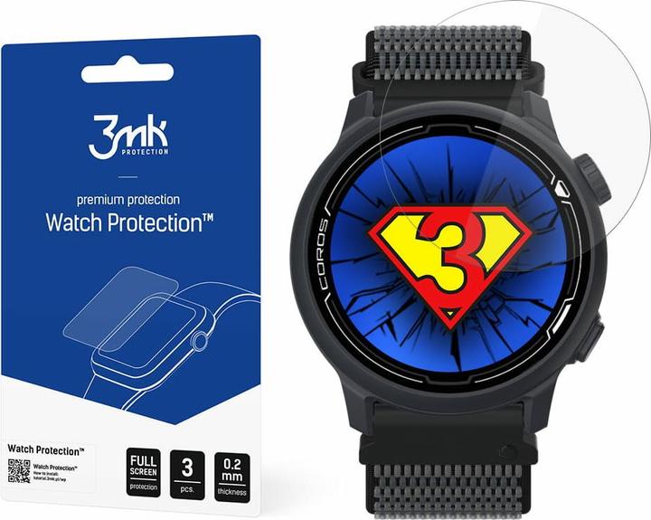 Actual product image 3MK Watch Protection v. FlexibleGlass Lite do Coros Pace 2