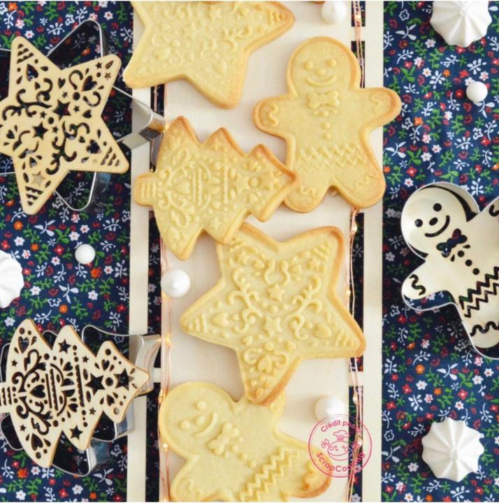Image du produit ScrapCooking Emporte-pièce + gaufrage en bois "Sapin