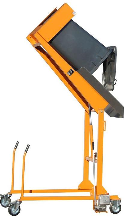 Produktbild Bauer Südlohn Bauer Mülltonnen Kippstation MKS-H lackiert in der Farbe Gelborange (240 l)