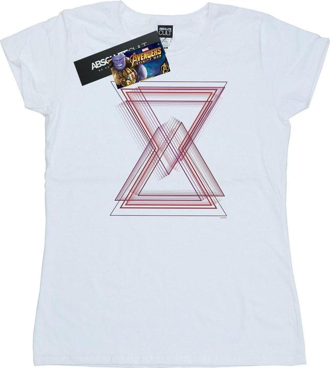 Avengers Infinity War Schwarze Witwe Linien Baumwolle TShirt