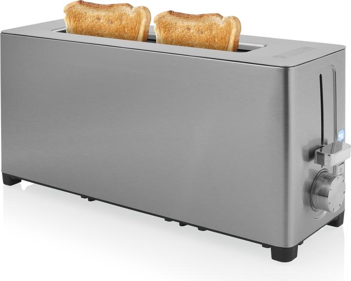 Actual product image Princess 142401 Steel toaster Long slot - 7 adjustable levels - 1050 W (EU plug)