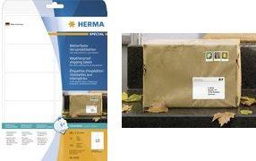 Actual product image HERMA Weatherproof shipping labels A4