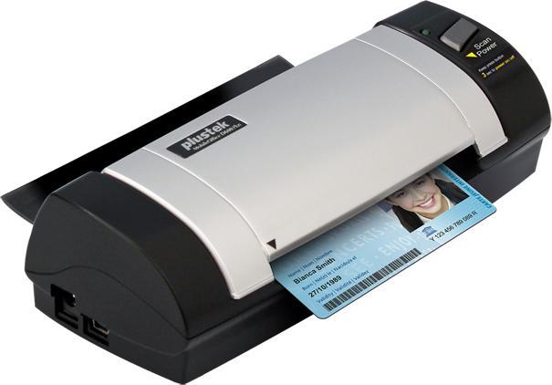 Produktbild Plustek MobileOffice D600 Plus Business card scanner 600 x 600DPI A6 Schwarz (USB)
