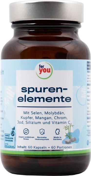 Produktbild For You spurenelemente komplex (60 Stück, Kapseln)