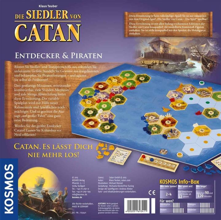 Produktbild Kosmos Die Siedler von Catan: Entdecker & Piraten (Deutsch)