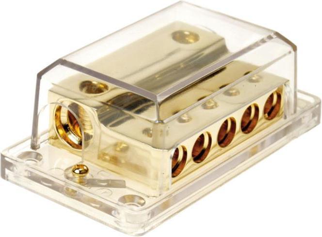 Immagine prodotto Goldline Blocco distributore oro 2 x 35-50 mm / 5 x 20 mm