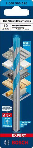 Actual product image Bosch Professional Zubehör EXPERT CYL-9 MultiConstruction Drill, 10 x 90 x 150 mm (10 millimetres)