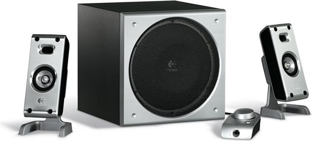 Produktbild Logitech Z-3e, 2.1 Speaker System, 40W RMS, black