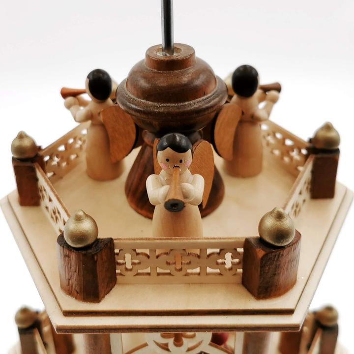 Actual product image Dekohelden24 Wooden pyramid