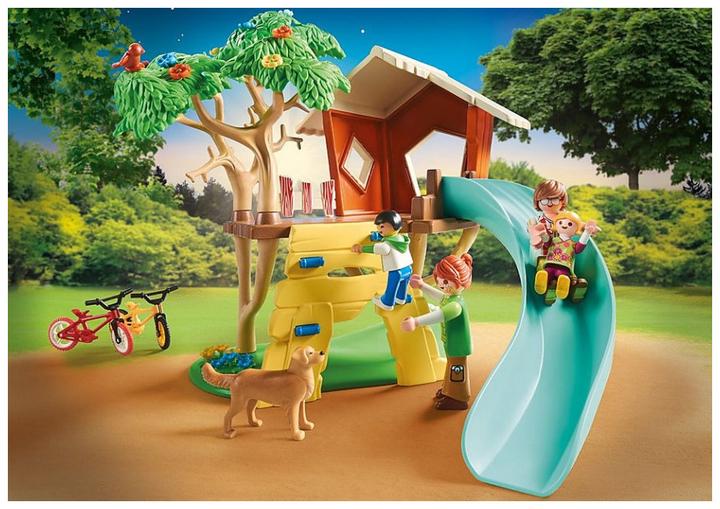 Produktbild Playmobil Abenteuer-Baumhaus mit Rutsche (71001, Playmobil Family Fun)